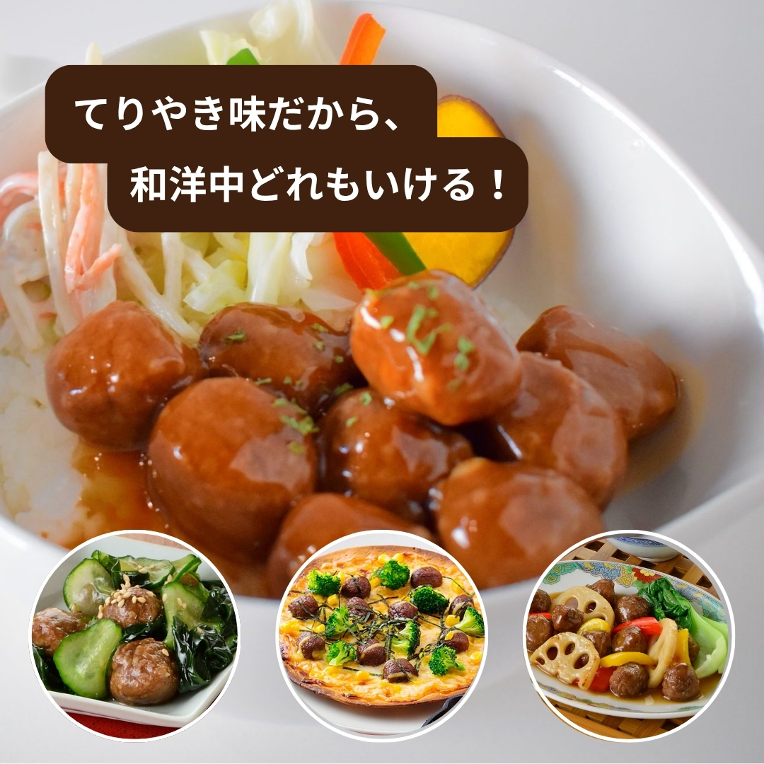 【非常食・防災食に】常温保存ミートボール