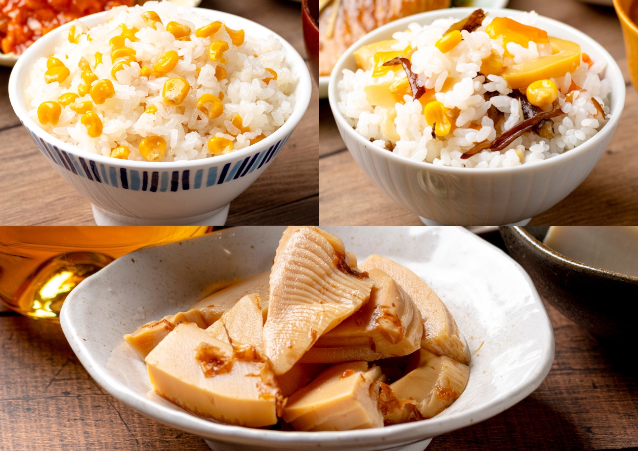まぜご飯の素と煮物を味わうセット | 石井食品の無添加調理ギフト通販